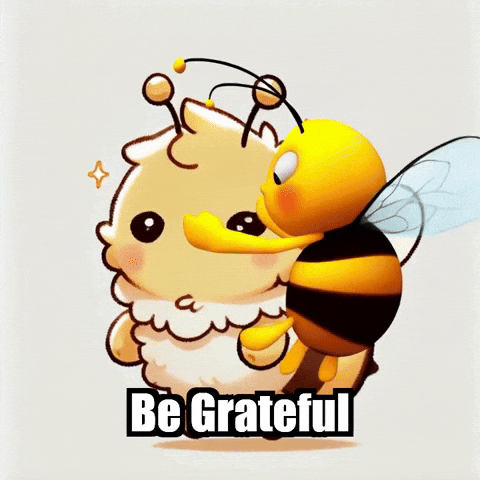 Wisdom Be Grateful GIF by Beelightened