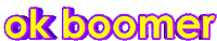animatedtext ok animatedtext boomer ok boomer Sticker