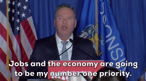 Wisconsin The Economy GIF by GIPHY News