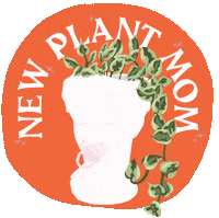 selfiedbysteph art baby sparkle plant Sticker