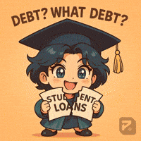 Student Loans Hana GIF by Persona