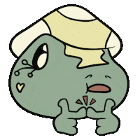 0ritia animated frog poppythefrog oritia Sticker