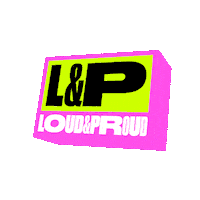 loud and proud logo Sticker by La Gaîté Lyrique