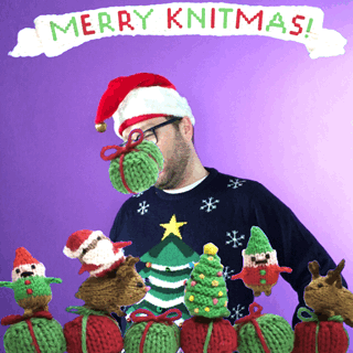 Happy Christmas GIF by GIPHY CAM