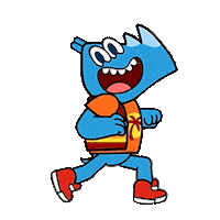 Happy Dance Sticker by Mundo Gloob