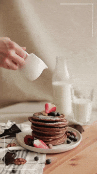 Good Morning Milk GIF by Maria Johnsen