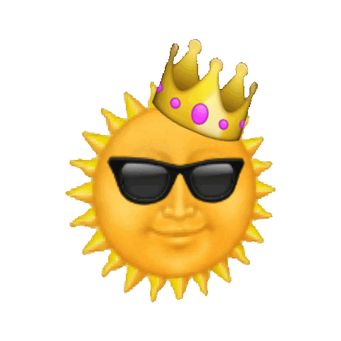 Summer Sun Sticker by imoji