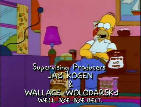 Relaxed Season 3 GIF by The Simpsons
