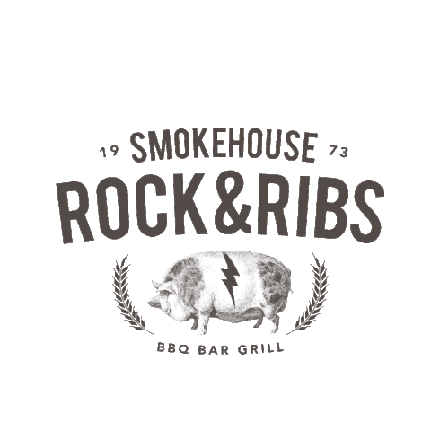 bbq smokehouse Sticker by ROCK AND RIBS