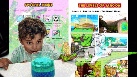 bunnybuddy giphygifmaker cheese dinosaurs dinos GIF