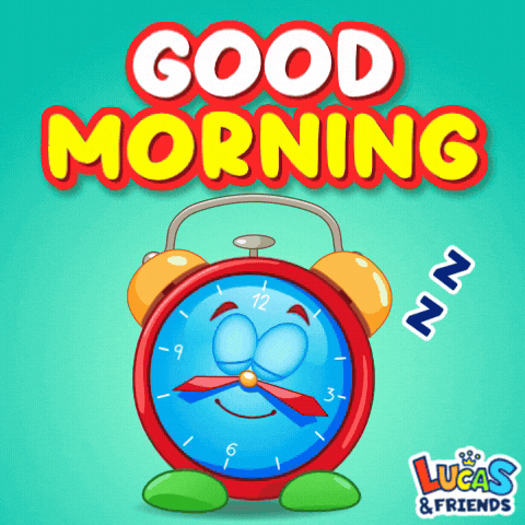 Good Morning Love GIF by Lucas and Friends by RV AppStudios