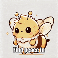 Peace Mindfulness GIF by Beelightened