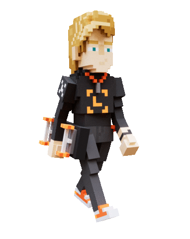 ledger_official giphyupload crypto walking metaverse Sticker