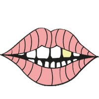 Happy Gold Sticker