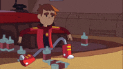sad alcohol GIF by Cartoon Hangover