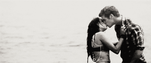 beach love GIF