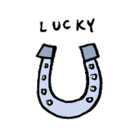 Horse Shoe Good Luck Sticker by Aerie