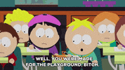 wondering butters stotch GIF by South Park 