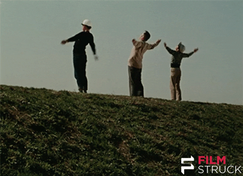 stretching good morning GIF by FilmStruck