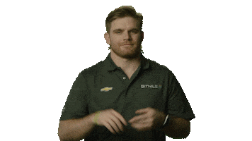 Pointing Down Conor Daly Sticker by INDYCAR