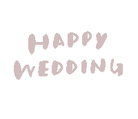 Happy Wedding Sticker