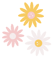 Flowers Color Sticker