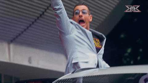 Happy Francesco Gabbani GIF by X Factor Italia