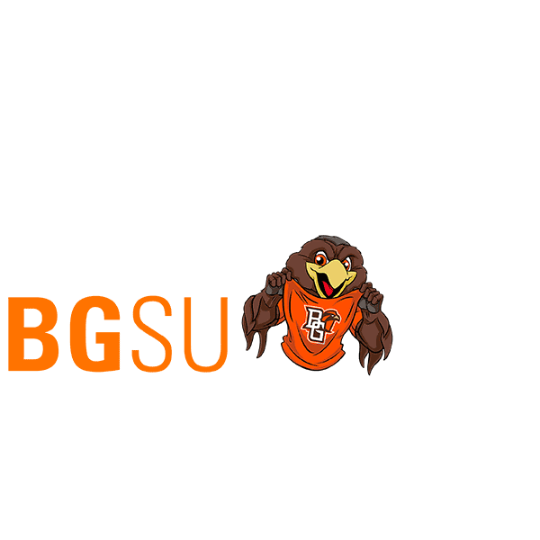 bgsufalcons ayziggy Sticker by Bowling Green State University