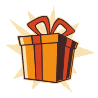 Gift Sticker by Chope & Compagnie