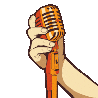 Musique Singing Sticker by Chope & Compagnie