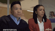 Shocked Jill Wagner GIF by Hallmark Mystery