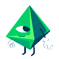 Flirt Sticker by Polygonal Mind