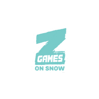 zgames festival ski snowboarding zgames Sticker