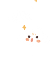pururunpun happy sparkle cloud cloudy Sticker