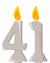 Birthday Flickering GIF