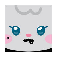Gidle Frown Sticker