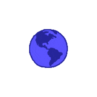 Earth Globe Sticker by Emerson Collective