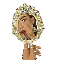 Beauty Makeup Sticker