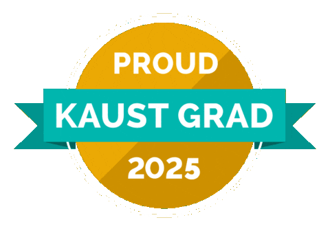 Commencement Classof2025 Sticker by King Abdullah University of Science and Technology (KAUST)