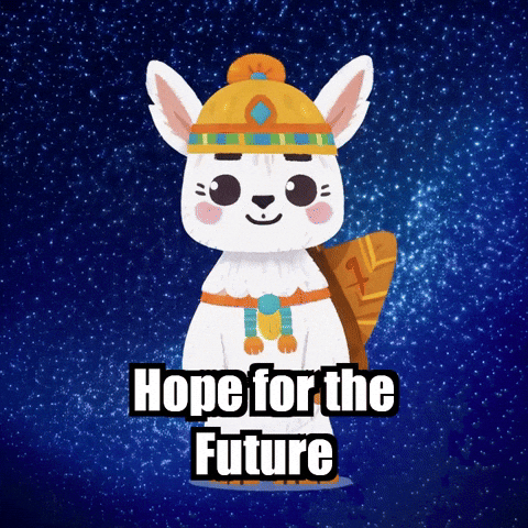 Hope Wisdom GIF by Llamaozi