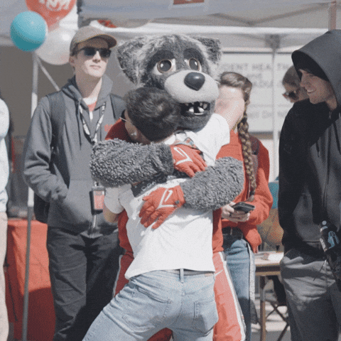 New Mexico Hug GIF by UNM