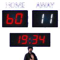 11 Away Sticker