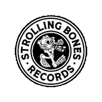 Strolling Bones Records Sticker by New West Records
