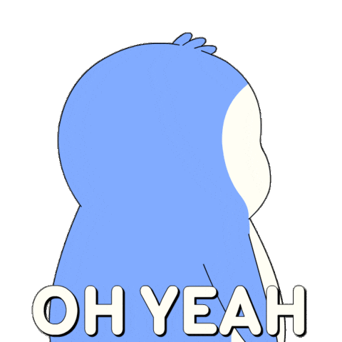 Oh Yeah Yes Sticker by Pudgy Penguins