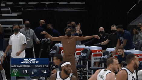 Mike Conley Take Note GIF by Utah Jazz