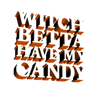 Trick Or Treat Halloween Sticker