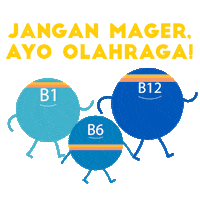Kesemutan Sticker by Neurobion ID