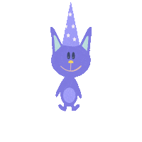 Cat Halloween Sticker by Papier Patate