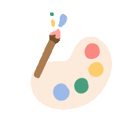 Art Painting Sticker