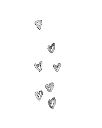 In Love Hearts Sticker